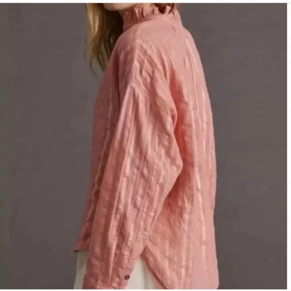 Anthropologie Pilcro Tavi Button Down Shirt VGUC - Picture 2 of 11